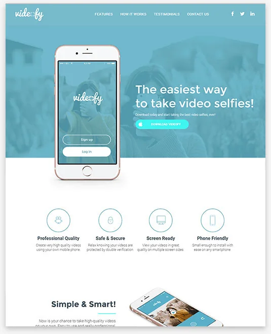 App Instantsite Theme