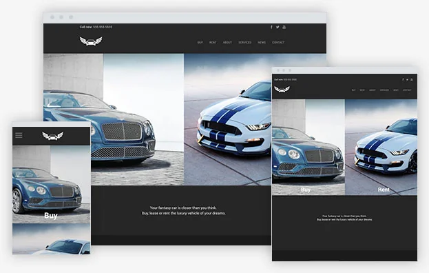 Car Dealer Instantsite Theme