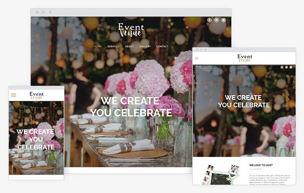 Event Instantsite Theme