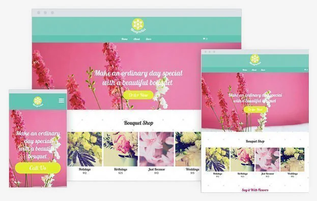 Florist Instantsite Theme