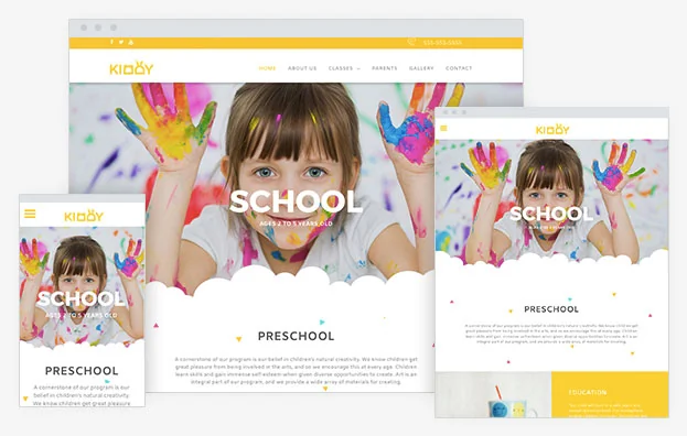 School Instantsite Theme