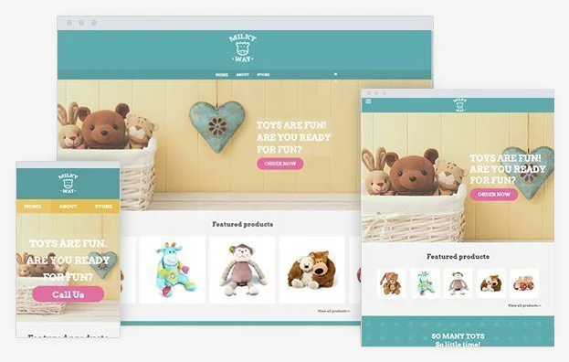 Toy Store Instantsite Theme