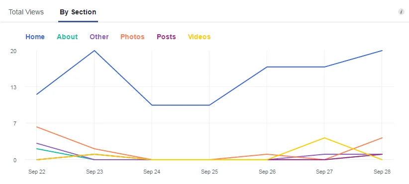 Facebook Page Views