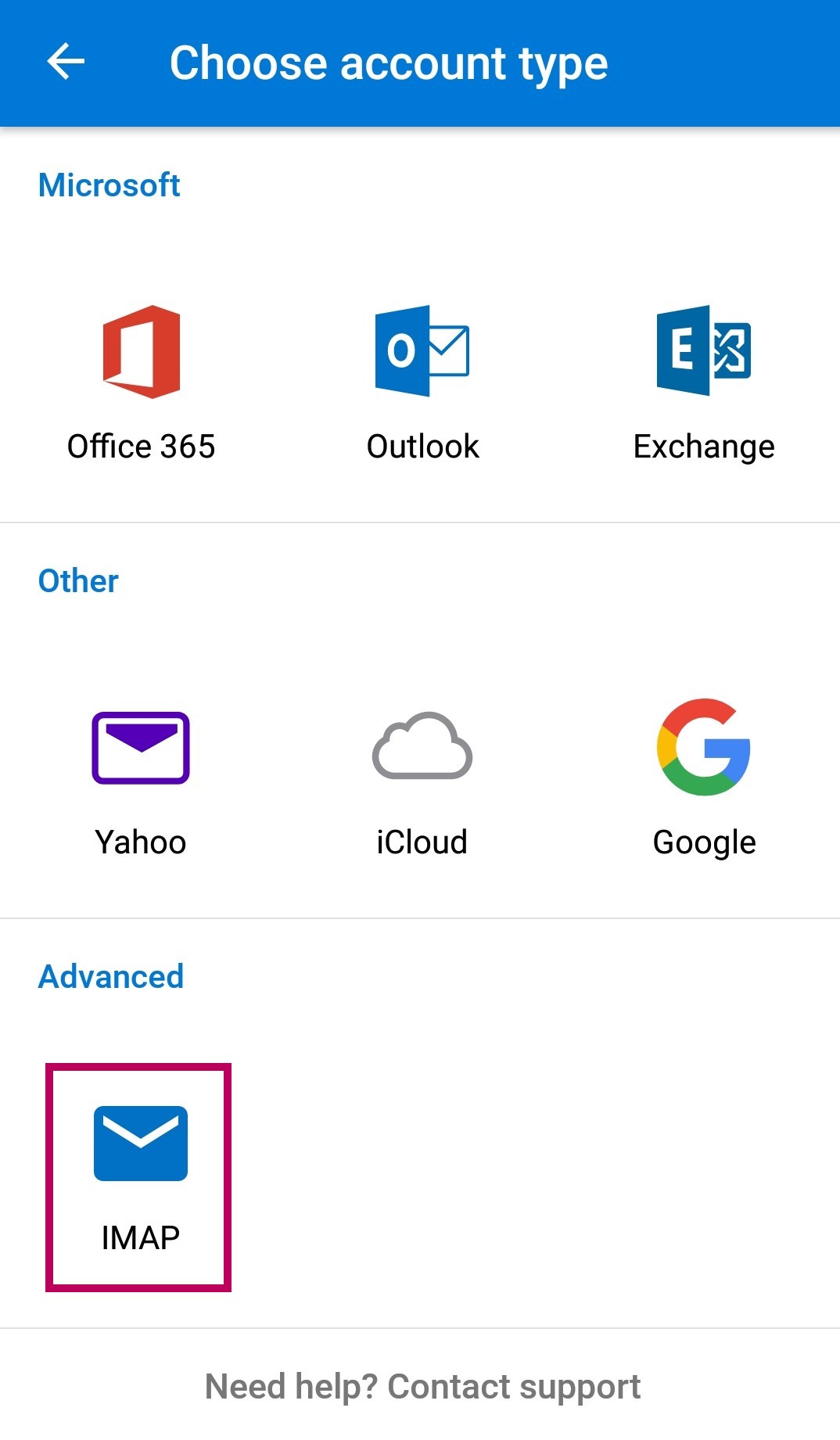 How to setup your email account on Outlook for Mobile - LCN.com